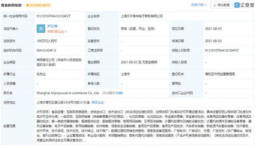 阿里巴巴關聯(lián)公司拓展業(yè)務版圖，新設公司涵蓋食品經(jīng)營與互聯(lián)網(wǎng)信息服務
